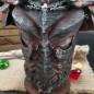 Daedric armor bust from Skyrim