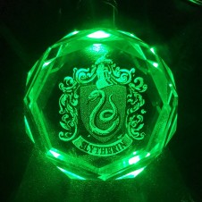 Llaveros Harry Potter de cristal con led