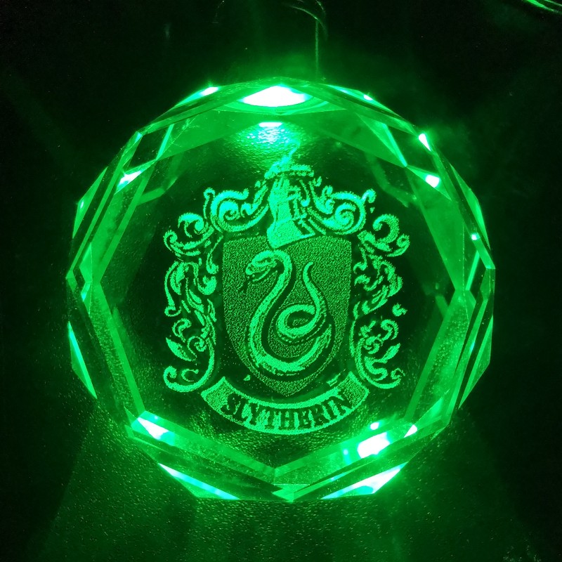 Harry Potter glass keychains with led Harry Potter glass keychains with led