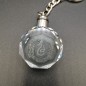 Harry Potter glass keychains with led Harry Potter glass keychains with led
