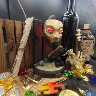 Máscara de la Parca Diorama Sea of Thieves