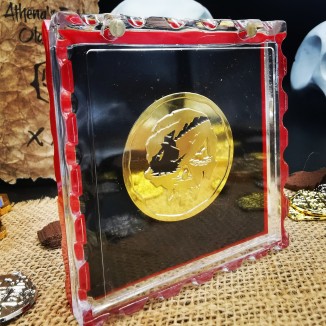 Moneda Sea of Thieves en oro 24K Edición Limitada