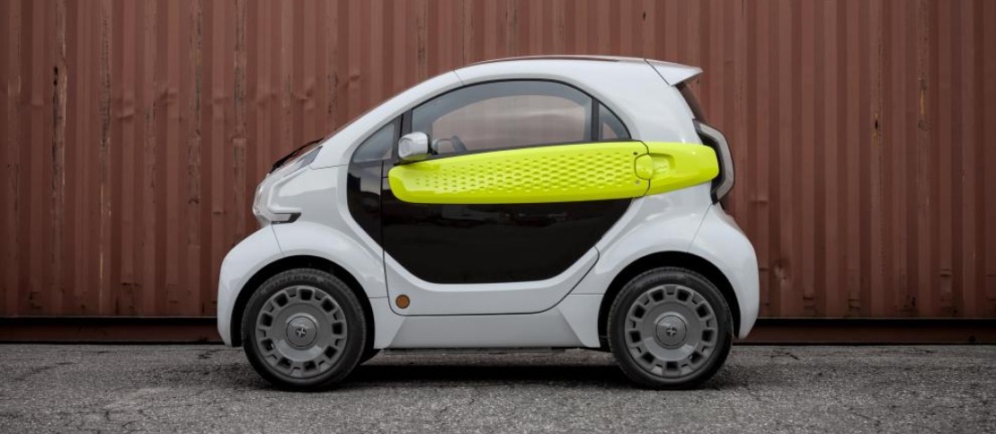 The electric car that is manufactured in three days with 3D printers